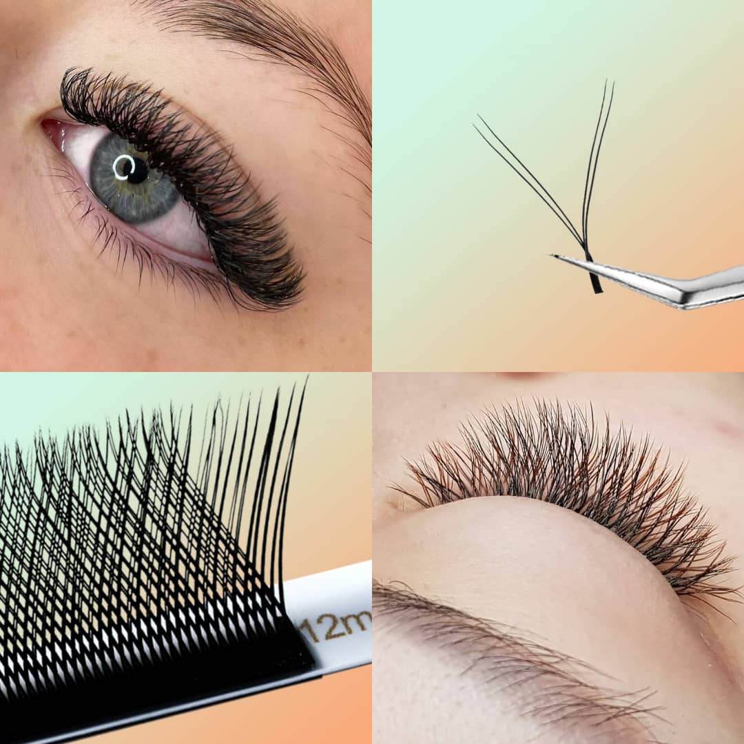 Extensions 0,07 YY Noires - Volume Brésilien - Tailles Uniques