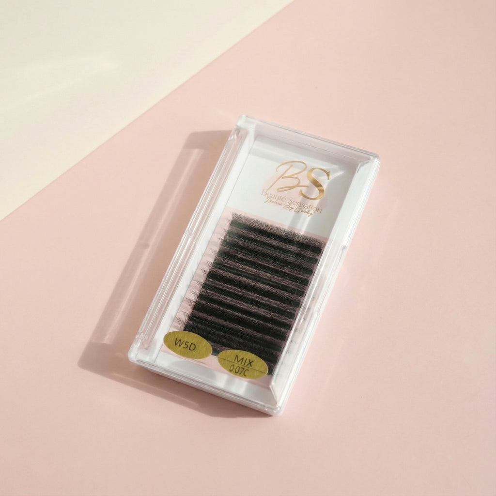 Extensions 0,07 W Noires - Volume Russe Léger