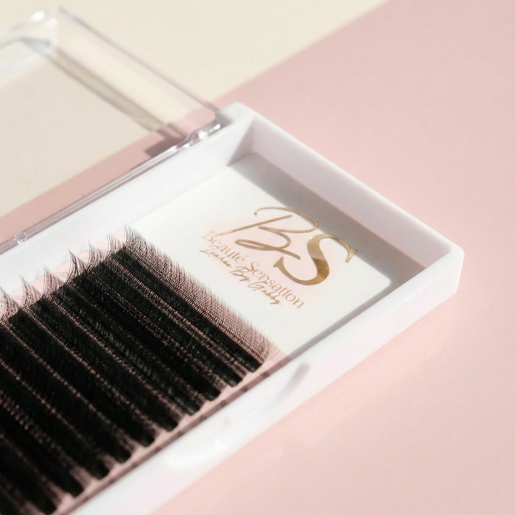 Extensions 0,07 W Noires - Volume Russe Léger