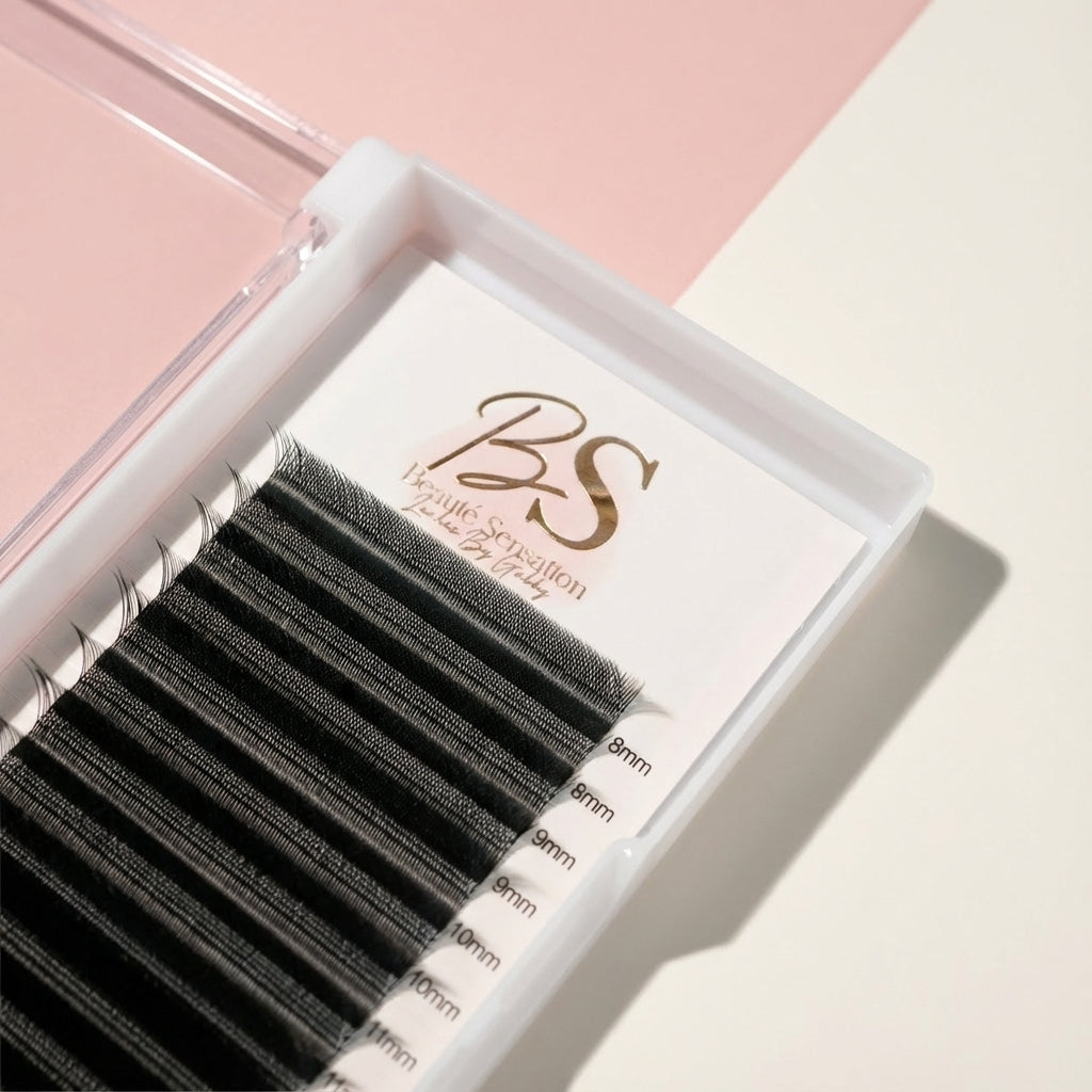 Extensions 0,07 YY Noires – Volume Brésilien - Boîte Mix